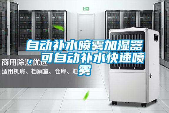 自动补水喷雾加湿器，可自动补水快速喷雾