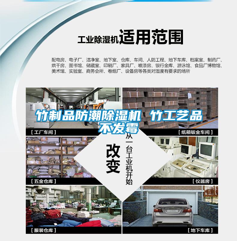 竹制品防潮除湿机 竹工艺品不发霉
