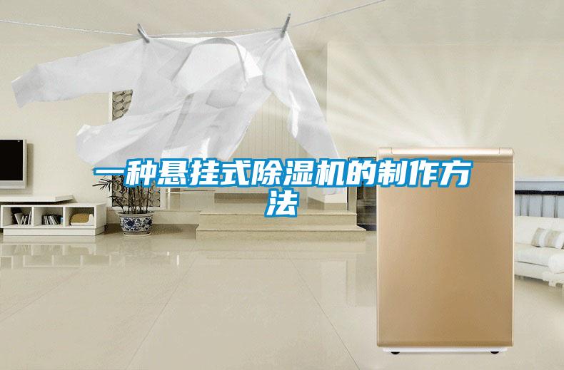 一种悬挂式除湿机的制作方法