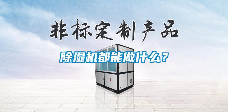 除湿机都能做什么？