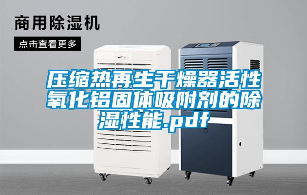 压缩热再生干燥器活性氧化铝固体吸附剂的除湿性能.pdf