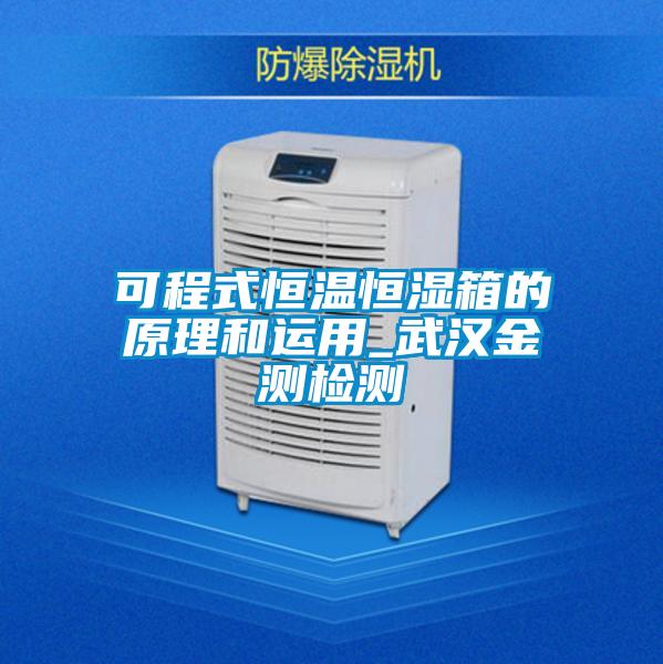 可程式恒温恒湿箱的原理和运用_武汉金测检测