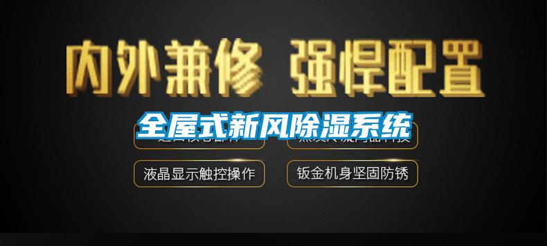 全屋式新风除湿系统