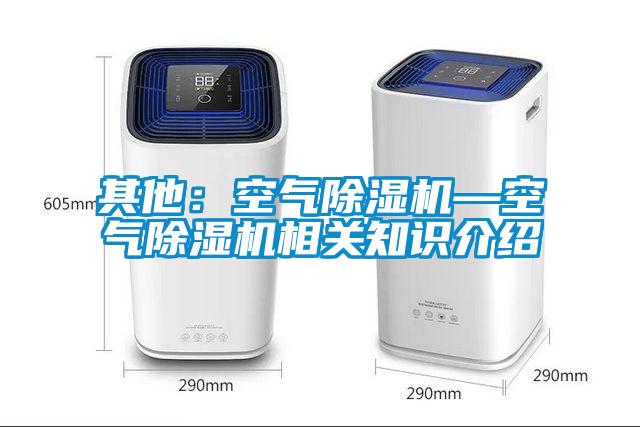 其他：空气除湿机—空气除湿机相关知识介绍