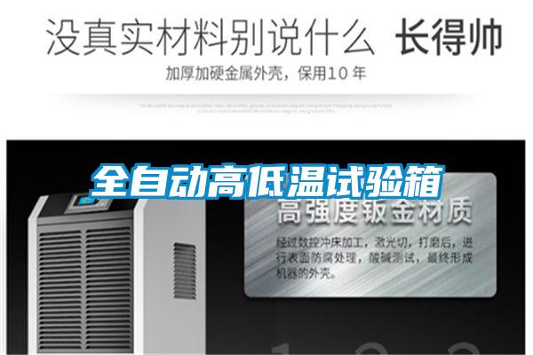全自动高低温试验箱