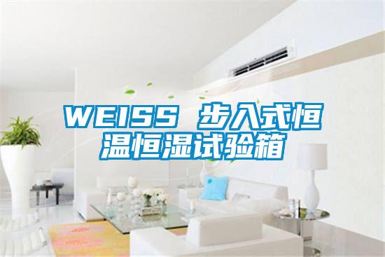 WEISS 步入式恒温恒湿试验箱