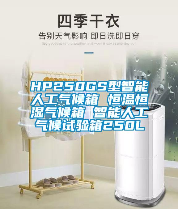 HP250GS型智能人工气候箱 恒温恒湿气候箱 智能人工气候试验箱250L
