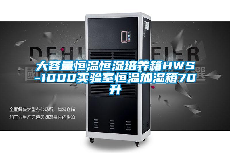 大容量恒温恒湿培养箱HWS-1000实验室恒温加湿箱70升