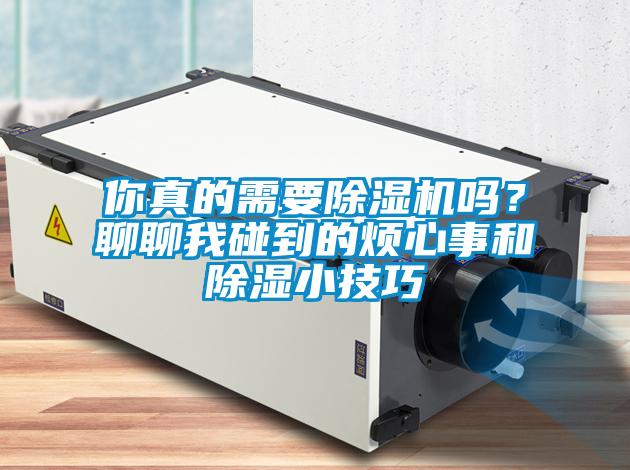 你真的需要除湿机吗？聊聊我碰到的烦心事和除湿小技巧
