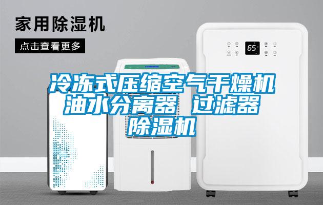 冷冻式压缩空气干燥机 油水分离器 过滤器 除湿机