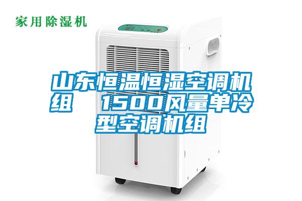 山东恒温恒湿空调机组  1500风量单冷型空调机组