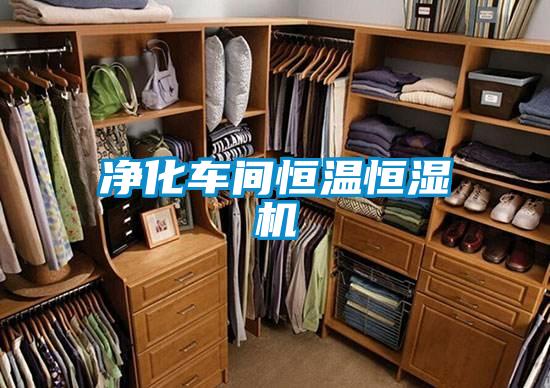 净化车间恒温恒湿机