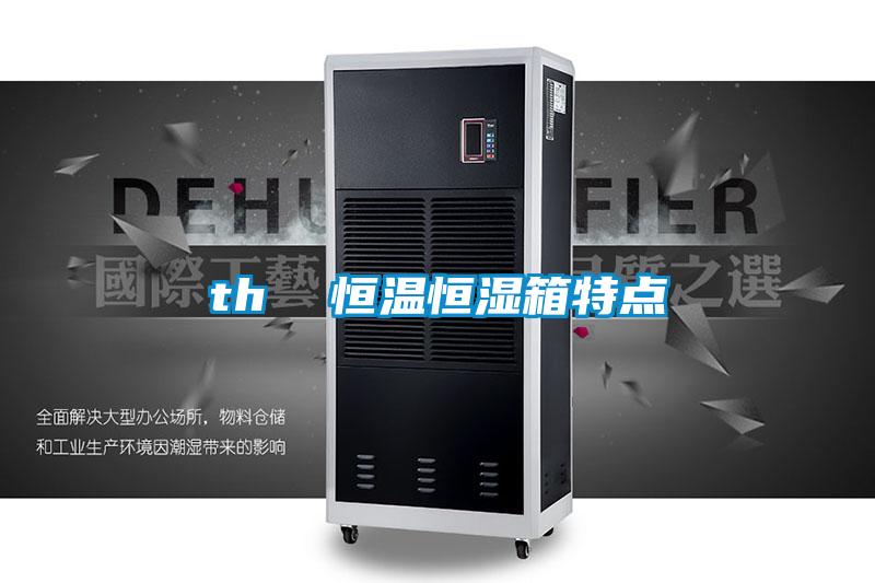th 恒温恒湿箱特点