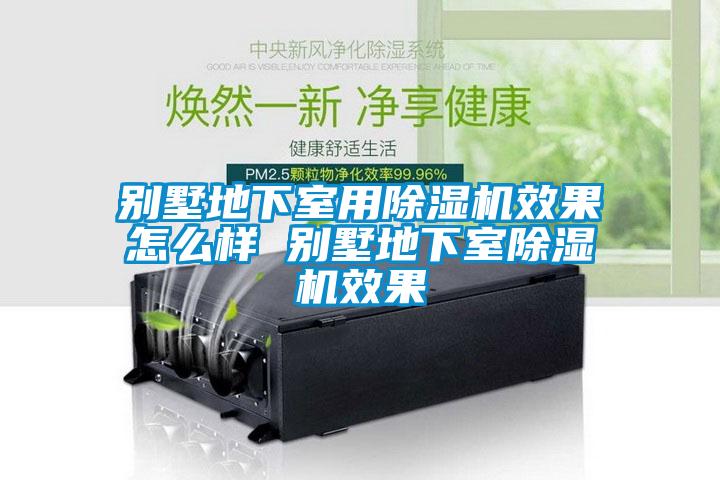 别墅地下室用除湿机效果怎么样 别墅地下室除湿机效果