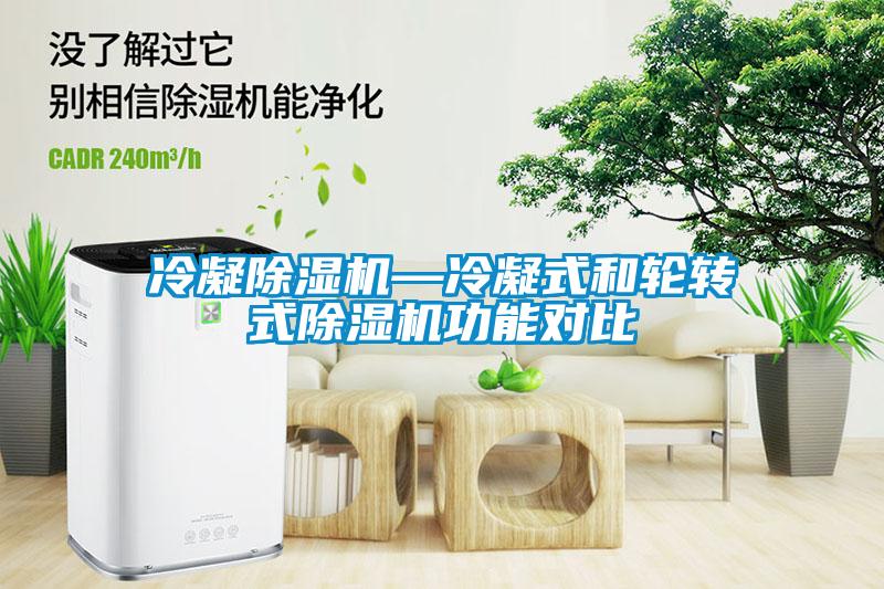 冷凝除湿机—冷凝式和轮转式除湿机功能对比