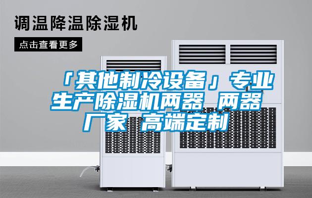「其他制冷设备」专业生产除湿机两器 两器厂家 高端定制