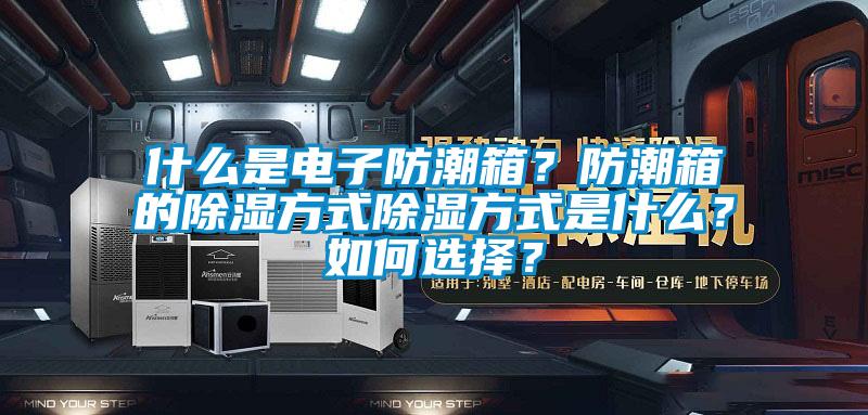 什么是电子防潮箱？防潮箱的除湿方式除湿方式是什么？如何选择？