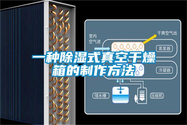 一种除湿式真空干燥箱的制作方法