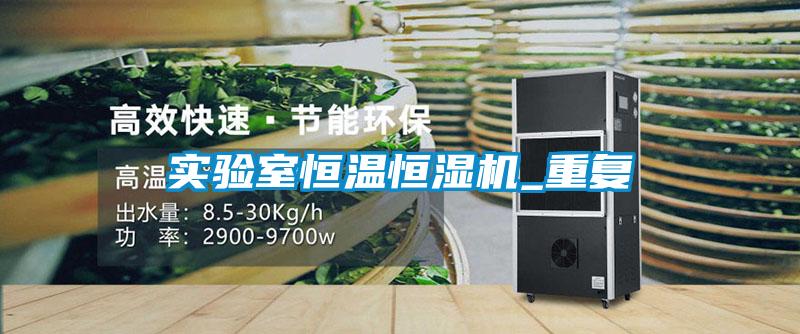 实验室恒温恒湿机_重复