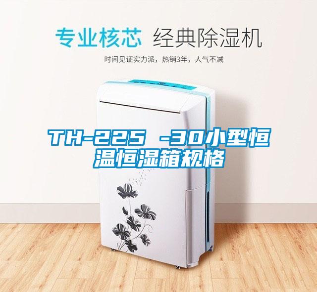 TH-225 -30小型恒温恒湿箱规格