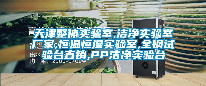 天津整体实验室,洁净实验室厂家,恒温恒湿实验室,全钢试验台直销,PP洁净实验台