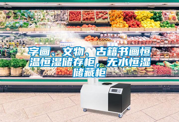 字画、文物、古籍书画恒温恒湿储存柜，无水恒湿储藏柜