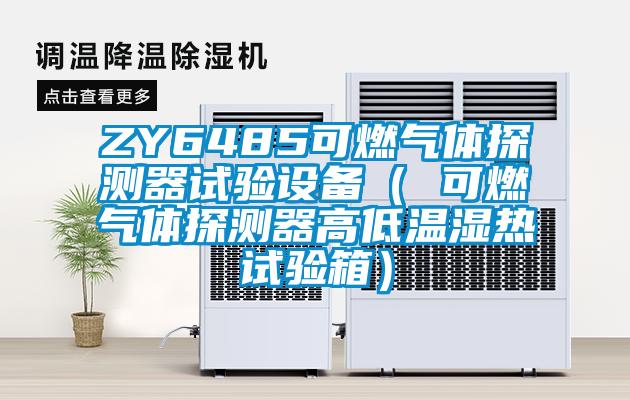 ZY6485可燃气体探测器试验设备( 可燃气体探测器高低温湿热试验箱)