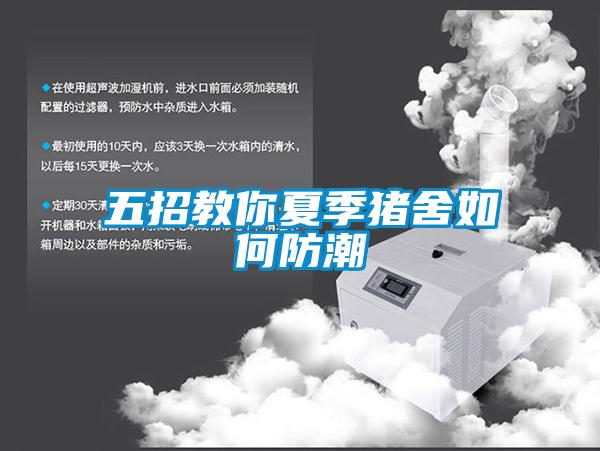 五招教你夏季猪舍如何防潮