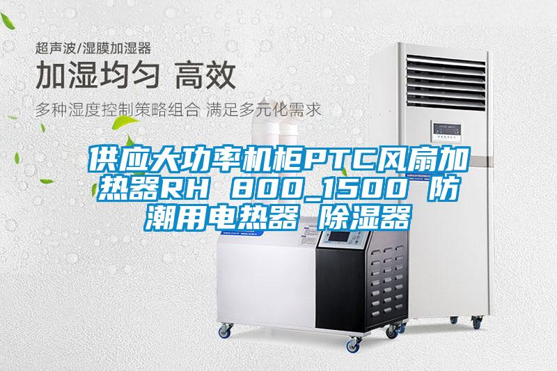 供应大功率机柜PTC风扇加热器RH 800_1500 防潮用电热器 除湿器