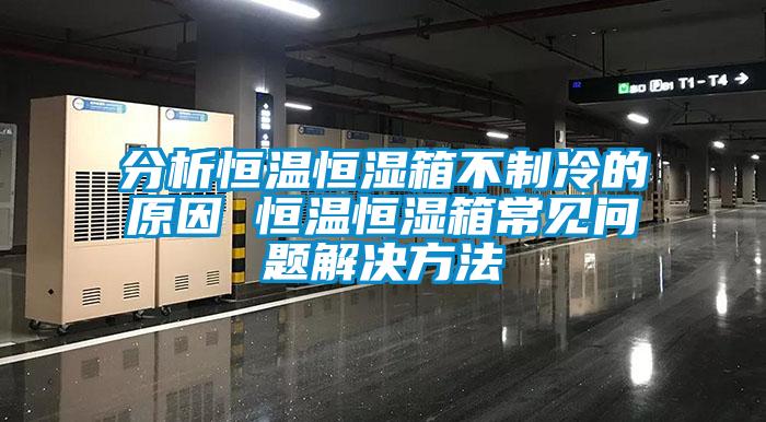 分析恒温恒湿箱不制冷的原因 恒温恒湿箱常见问题解决方法