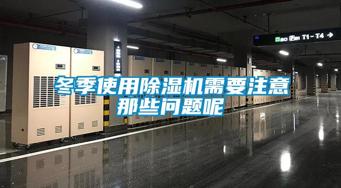 冬季使用除湿机需要注意那些问题呢