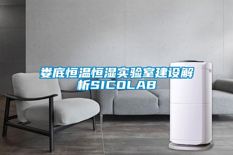 娄底恒温恒湿实验室建设解析SICOLAB
