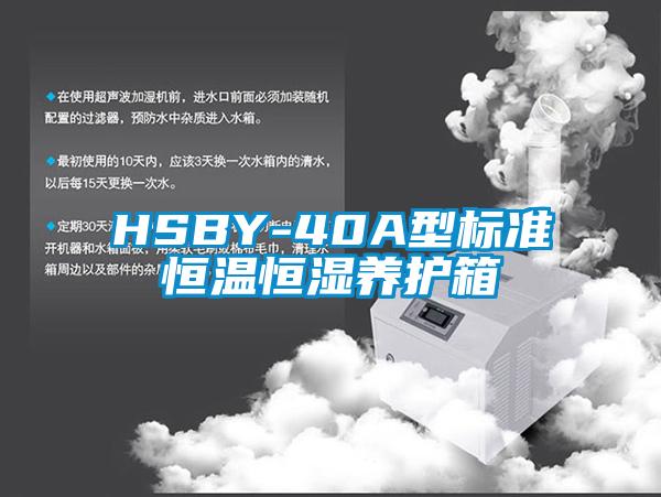 HSBY-40A型标准恒温恒湿养护箱