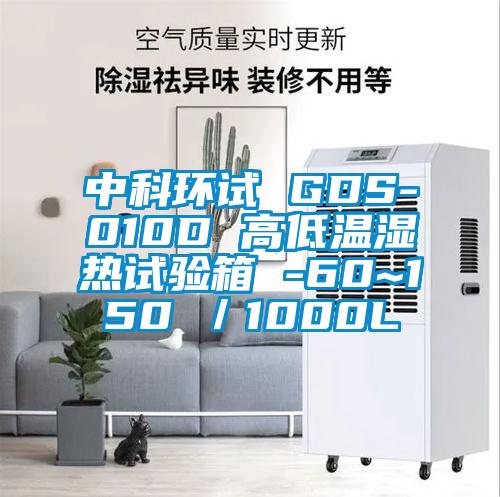 中科环试 GDS-010D 高低温湿热试验箱 -60~150℃／1000L