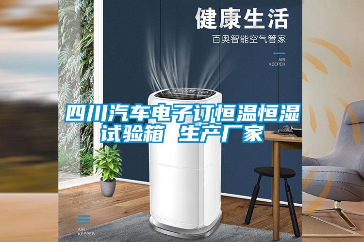 四川汽车电子订恒温恒湿试验箱 生产厂家
