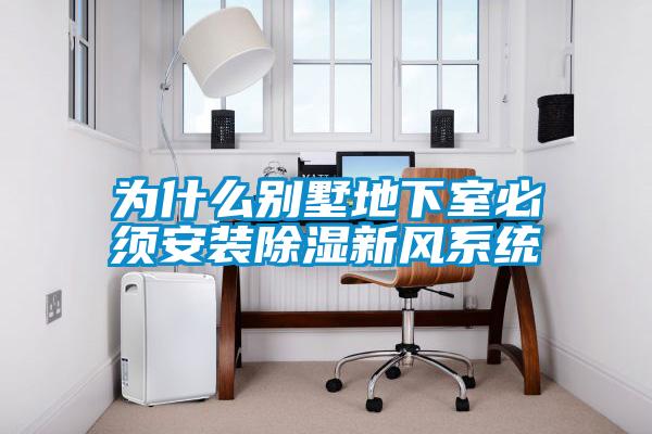 为什么别墅地下室必须安装除湿新风系统