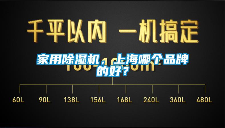 家用除湿机，上海哪个品牌的好？