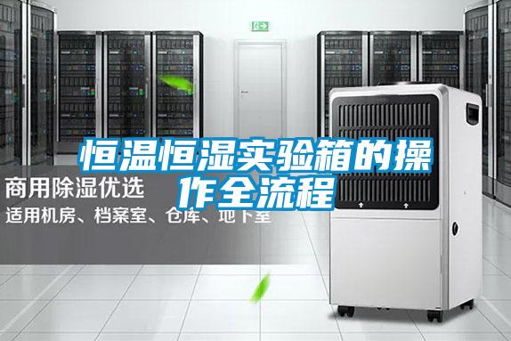 恒温恒湿实验箱的操作全流程