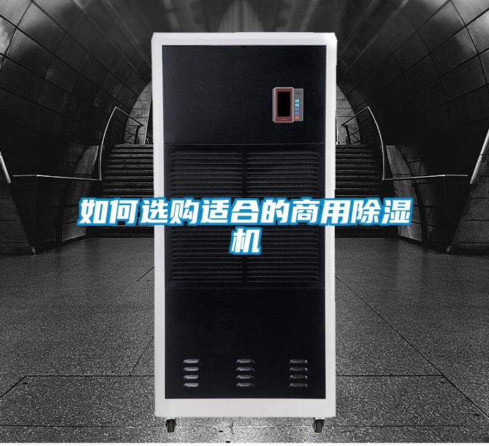 如何选购适合的商用除湿机
