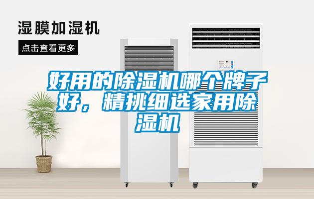 好用的除湿机哪个牌子好，精挑细选家用除湿机