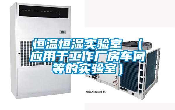 恒温恒湿实验室 （应用于工作厂房车间等的实验室）