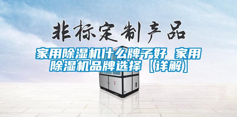 家用除湿机什么牌子好 家用除湿机品牌选择【详解】