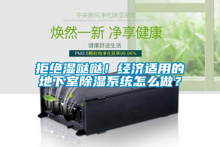 拒绝湿哒哒！经济适用的地下室除湿系统怎么做？