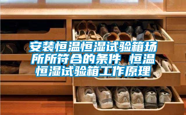 安装恒温恒湿试验箱场所所符合的条件 恒温恒湿试验箱工作原理