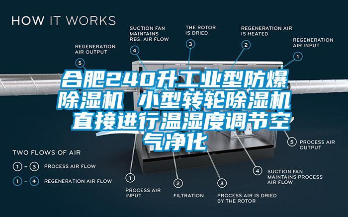 合肥240升工业型防爆除湿机 小型转轮除湿机 直接进行温湿度调节空气净化