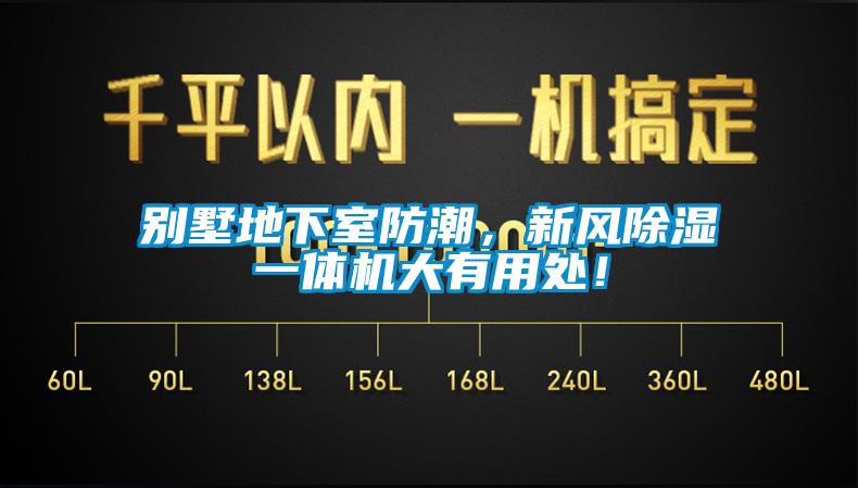 别墅地下室防潮，新风除湿一体机大有用处！