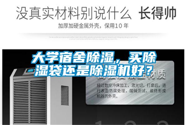 大学宿舍除湿，买除湿袋还是除湿机好？