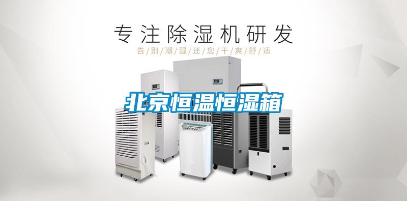 北京恒温恒湿箱