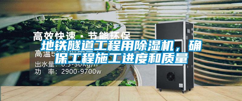 地铁隧道工程用除湿机，确保工程施工进度和质量