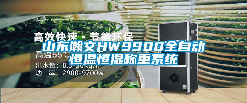 山东瀚文HW9900全自动恒温恒湿称重系统